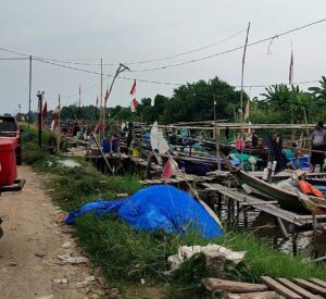 Nelayan Ujung Tanggul Desa Labuhan Ratu Butuh Perhatian Dari Pemerintah Lamtim