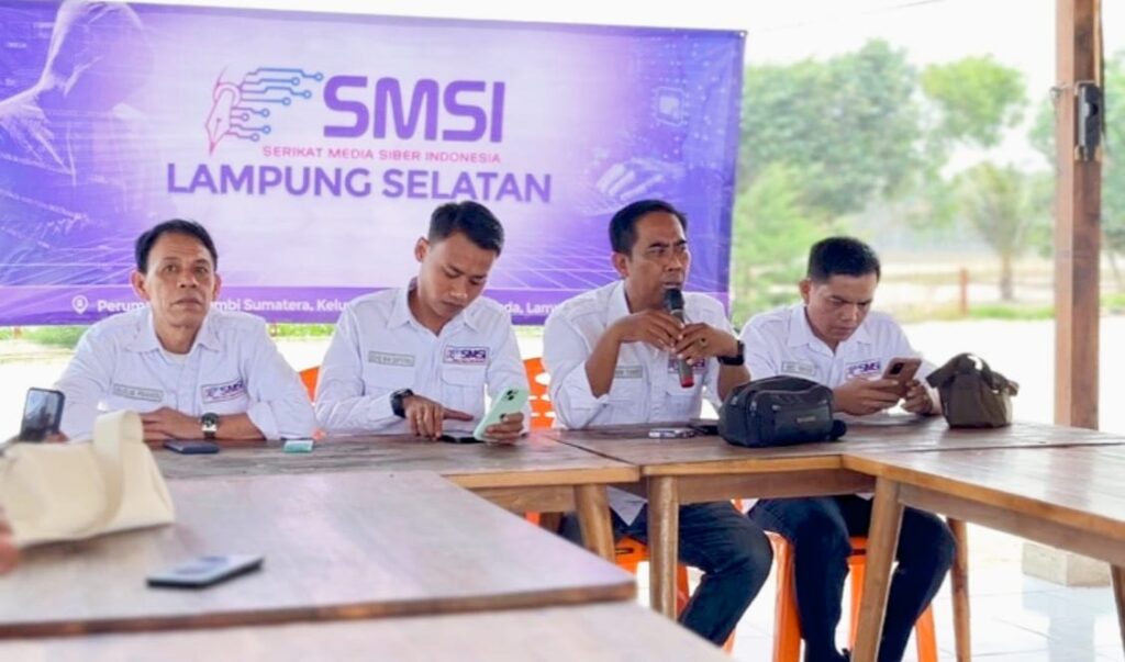 SMSI Lampung Selatan Perkuat Soliditas, Bahas Sertifikasi Media dan Keanggotaan Organisasi